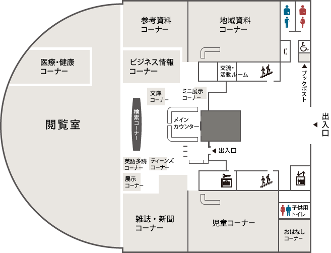 1階フロアマップ